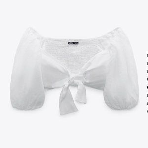 Zara Linen top